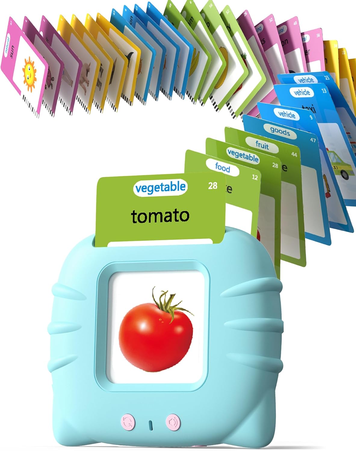 Cat-Themed Flash Card Learning Machine