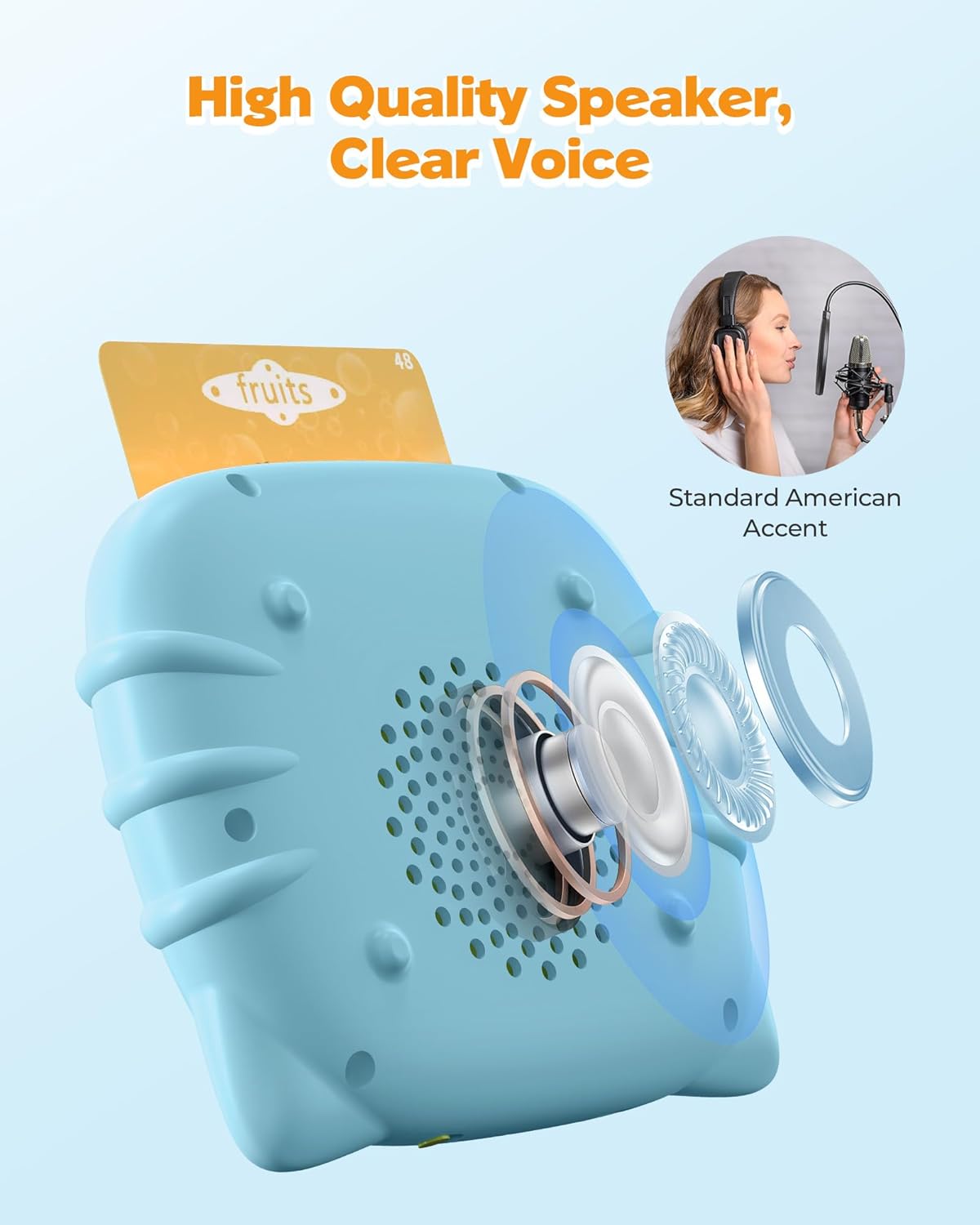 Cat-Themed Flash Card Learning Machine