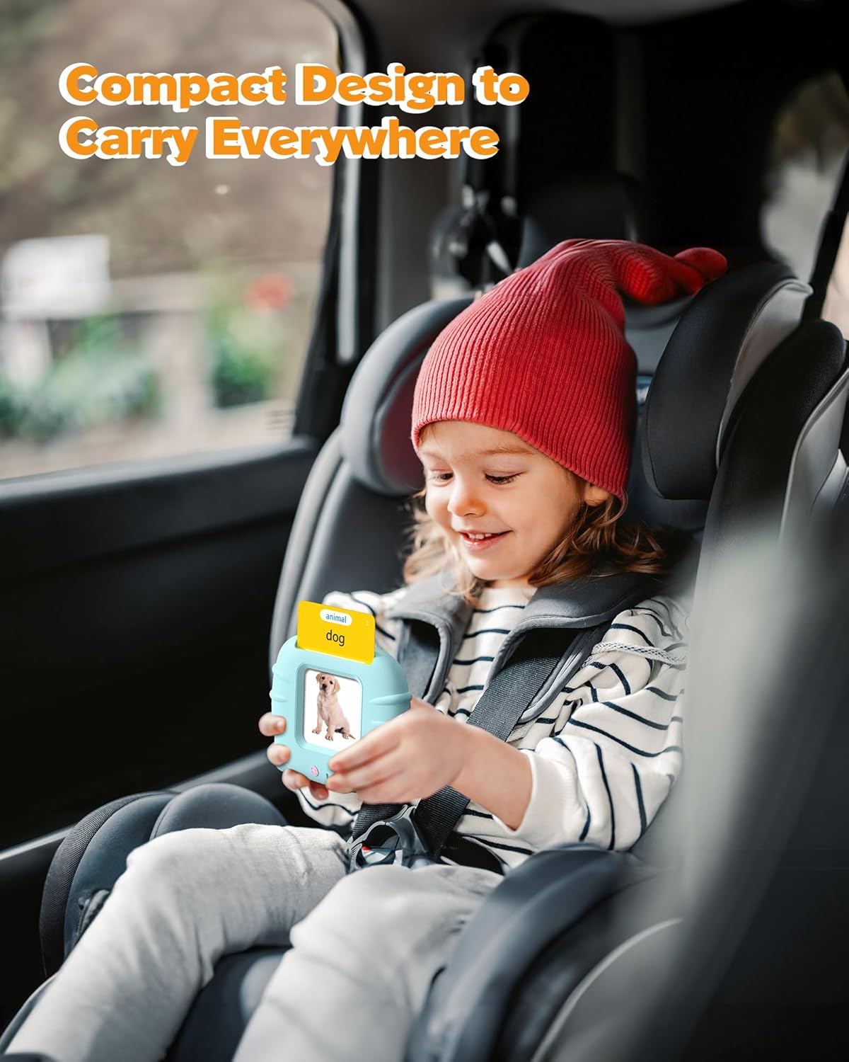 Cat-Themed Flash Card Learning Machine