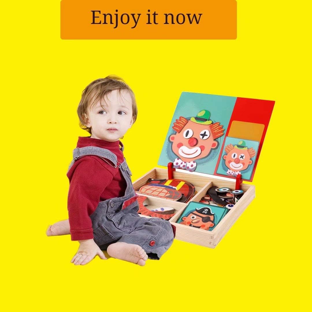 Faces Magnetic Puzzle